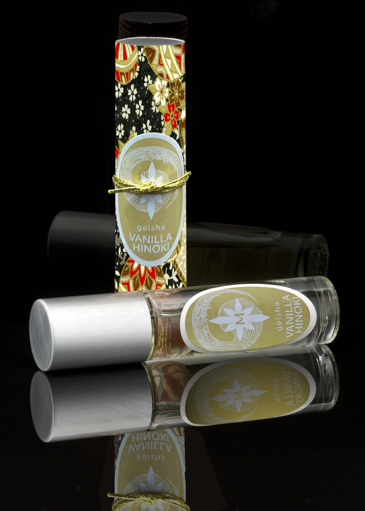Geisha Vanilla Hinoki Roll-on Perfume