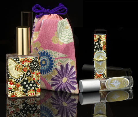 Geisha Perfume Vanilla Hinoki Set