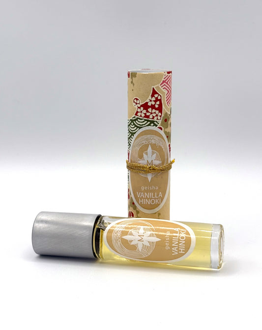 Geisha Vanilla Hinoki Roll-on Perfume